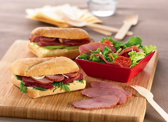 sandwich eminces filet de canard gastronome professionnels
