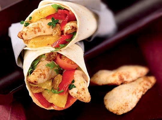 wrap aiguillettes poulet roti gastronome professionnels